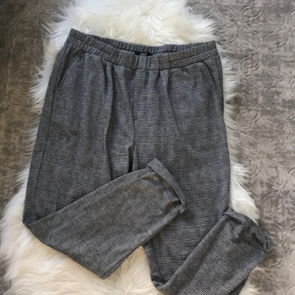 Business Casual Stretchy Tartan Plaid Pants!